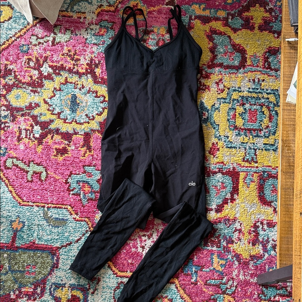 ALO Yoga Black Jumpsuit